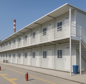 Casa Prefabbricata con Telaio in Acciaio Zincato Durevole per il <span class=keywords><strong>Mercato</strong></span> Africano - Product Image 3