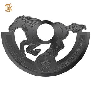 Rotor de Reloj Personalizado Miyota 9015, Martillos Oscilantes con Diseño Decorativo de Caballo Zodiacal, Poids Oscillant - Product Image 2