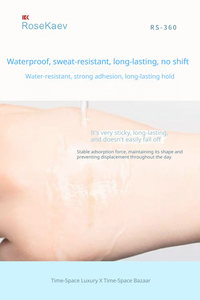 Bande adhésive en dentelle pour paupières doubles, design incurvé <span class=keywords><strong>à</strong></span> angle vif, imperméable, résistant <span class=keywords><strong>à</strong></span> la transpiration, respirant, naturel, maintien longue durée - Product Image 4