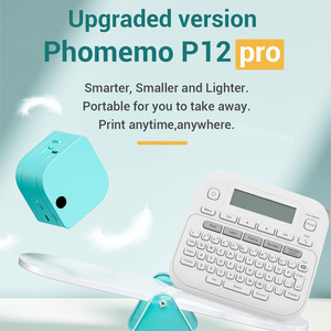 Phomemo P12 PRO Mini Thermal <b>Printer</b> 120mm <b>Inkless</b> Label Printing With Type C Interface For Home Use - Product Image 3