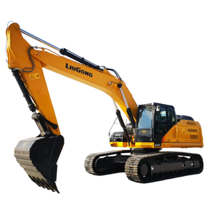 Excavatrice sur chenilles Liugong 933F jaune, équipement de construction lourd - Product Image 1