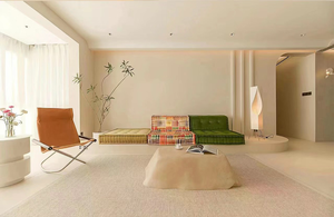 Sofa Modular Apartemen Bentuk U Minimalis, Set Sofa Mahjong Nyaman, Sofa Bed Daybed - Product Image 6