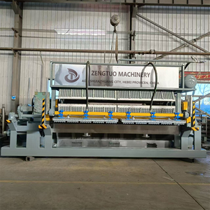 Precio de fábrica, máquinas de bandeja de huevos completamente automáticas de gran capacidad para hacer bandejas de huevos con secador de metal para fabricantes en China - Product Image 2