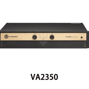 Amplificateur de puissance Crown Va2350 stéréo 85-265V AC avec connexion XLR pour systèmes audio surround - Product Image 1