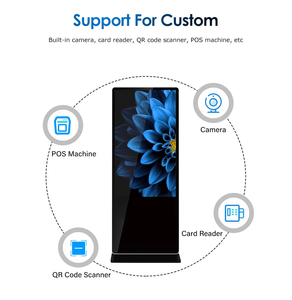 落地式室内液晶数字标牌播放器售货亭<span class=keywords><strong>CMS</strong></span>软件商场垂直广告广告牌 - Product Image 5