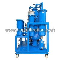 HOPU Nuevo Purificador de Aceite Hidráulico al Vacío Trifásico de 380V con 5 Años de Garantía, Planta de Purificación y Filtración de Aceite In Situ