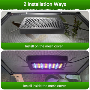 Reptiel <span class=keywords><strong>Lamp</strong></span> Dc 24W Led Uvb Verwarming <span class=keywords><strong>Lamp</strong></span> Met 24/7 Auto Timer & Dimmen Controle Voor Diverse Reptielen - Product Image 5