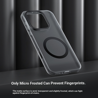 Nouvelle coque de protection pour téléphone en PC dur transparente mate antichoc avec couverture magnétique pour OnePlus 15