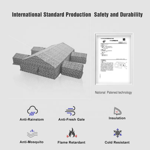 <span class=keywords><strong>Tente</strong></span> <span class=keywords><strong>de</strong></span> secours pliable AOYU à double couche en PVC, pour interventions d'urgence, vente en gros, <span class=keywords><strong>toile</strong></span> imperméable - Product Image 4