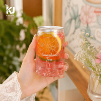 Boîtes en plastique PET transparentes pour boissons avec couvercle en aluminium, boîtes PET transparentes pour jus, boîtes en plastique PET transparentes avec couvercles