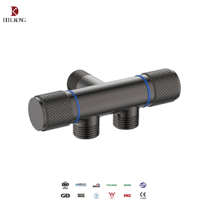 Outstanding Toilet <strong>Bidet</strong> <strong>Sprayer</strong> Faucet Garden <strong>Sprayer</strong> Valve Modern Style Dual 1/2 Outlets Angle Valve - Product Image 1