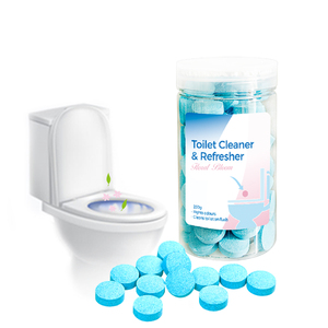 Venta Directa <span class=keywords><strong>de</strong></span> Fábrica ODM/OEM, Tabletas Efervescentes Desechables Ecológicas para Inodoro, Ambientador Sólido Transfronterizo, 250g, Quitamanchas - Product Image 5