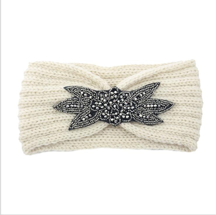 Bandeau Tricoté Femme - Noir - Hiver - Life Is Beautiful