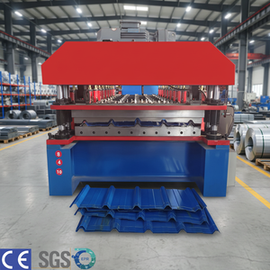 Prix d'usine 840 Machine de formage à froid avec système de découpe électrique pour la pressage de carreaux et la formage de tôles de toiture PBR - Product Image 1