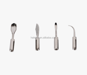 Hassas Diş Laboratuvarı Ekipmanları Çift Uçlu Elektrikli Balmumu Kesici Elektrikli Oyma Bıçağı - Product Image 3