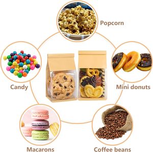 Bolsa <span class=keywords><strong>para</strong></span> Pan con Cierre Metálico y Fondo Plano, Ventana Transparente, Impresión Holográfica Láser, Grado Alimenticio, Resellable, Color Personalizado, OEM ODM - Product Image 5