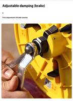 Offre Spéciale enrouleur de fil électrique stockage de rouleau de câble facile à déplacer cadre en acier bobine chariot distributeur de câble