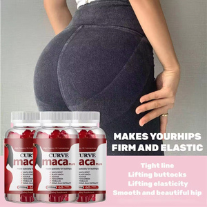 Gomitas de Suplementos Herbales a Base de Maca Oem, 60 Unidades, para el Apoyo de Glúteos y Caderas de la Mujer, Energía y Crecimiento del Cabello - Product Image 3