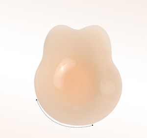 <span class=keywords><strong>Copricapezzoli</strong></span> in Silicone Ultra-Sottili Adesivi Sexy Non Rimovibili <span class=keywords><strong>Push</strong></span>-<span class=keywords><strong>Up</strong></span> Design a Orecchie di Coniglio Invisibili Lavabili a Mano - Product Image 3
