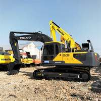 24Ton Excavator Bekas Volvo EC240 EC240D Tiga Mode Tenaga Hemat Energi Untuk Operasi Konstruksi Jangka Panjang