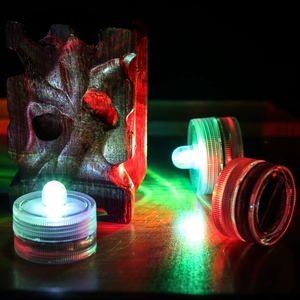 Vela LED Sumergible a Prueba de Agua, Hecha a Mano, con Cambio de Color, Funciona con Batería, Decoración para Navidad, Bodas, Halloween y Hogar - Product Image 5