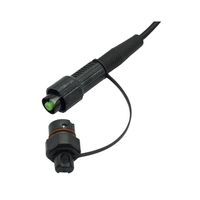 Câble de raccordement à fibre optique monomode FTTH avec connecteur Mini SC APC, assemblage de câbles extérieurs pour 5G GPRS, certifié ISO9001