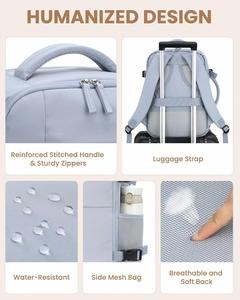 Sac à dos de voyage homologué pour le transport aérien, grand format, tissu imperméable et résistant, design ergonomique pour l'organisation des voyages, grande capacité - Product Image 6