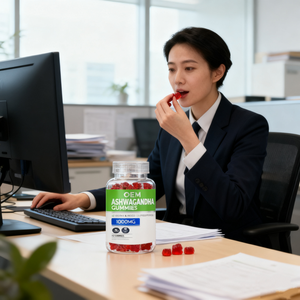 ผู้ผลิต OEM ขายโดยตรง วิตามินกัมมี่อัชวากันธาคุณภาพสูง ปราศจากสาร GMO ผลิตภัณฑ์เสริมอาหารสมุนไพรธรรมชาติ แบรนด์ของตัวเอง - Product Image 3