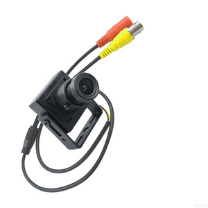 Nhà máy 25*25 mét 1/3 "siêu đã II 600TVL màu <span class=keywords><strong>CCD</strong></span> Micro vuông CCTV BNC máy ảnh FPV OSD phím điều khiển trên Hội Đồng Quản trị cho thông minh tủ sách - Product Image 1