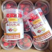 Gummies de Maca et Aguaje pour Femmes, 30 Gummies, Favorisent le Développement des Fesses Féminines, Vente en Gros Directe Usine, Complément Herbal