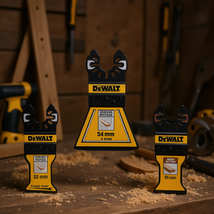 Cuchillas para Herramienta Oscilante Dewalt de 30, 32 y 54 mm, de Uso General, para Cortar Madera, con Punta de Inmersión - Product Image 3