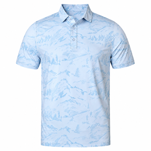 Camisetas de Polo de Golf al Por Mayor de Alta Calidad, Transpirables, de Secado Rápido, Elásticas en 4 Direcciones, Antiencogimiento, para Deportes de Alto Rendimiento - Product Image 3