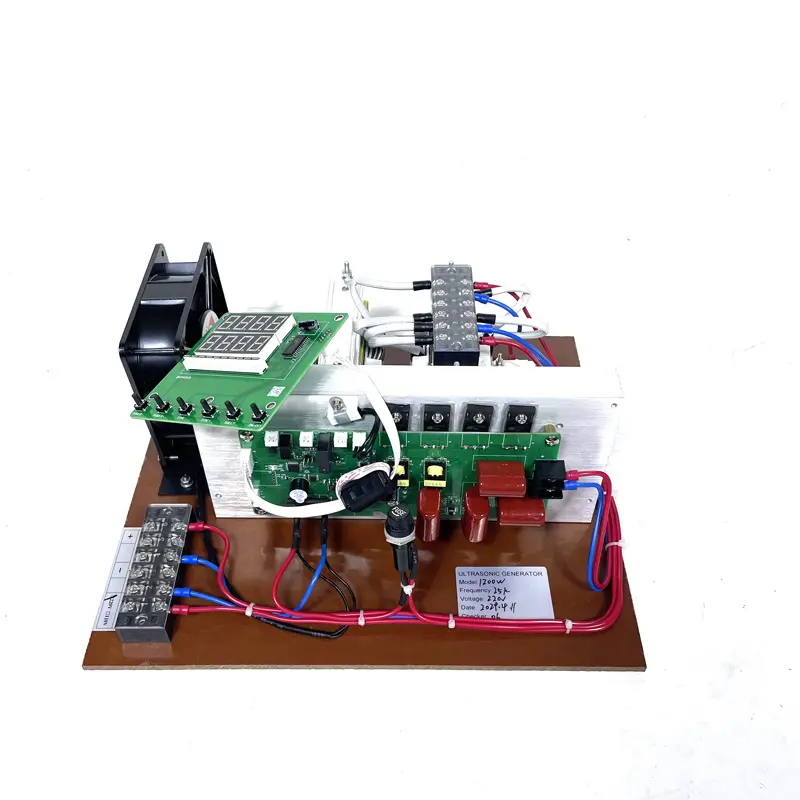 1800W 28kHz siêu âm đầu dò Bảng điều khiển cảm biến siêu âm PCB trình điều khiển công suất siêu âm tần số xung