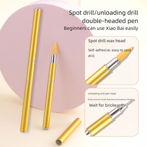 Double-headed <b>Nail</b> Point Drill Pen Silicone Pen <b>Nail</b> <b>Tool</b> Factory Wholesale Supply <b>Nail</b> Dot Pen - Product Image 5