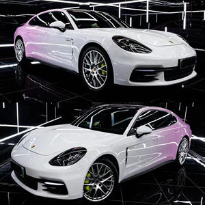 <span class=keywords><strong>Film</strong></span> de protection de voiture personnalisé en PVC sans bulles d'air, couleur noire changeante pour l'ensemble de la carrosserie, amovible, auto-adhésif - Product Image 3