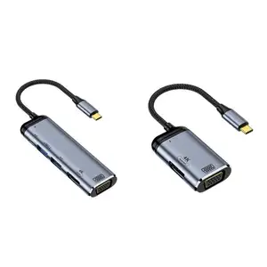 Usb c hub סוג c hub usb3.1 otg 4 יציאה usb c hub multipi מתאם מחשב נייד אביזרים עבור macbook pro אוויר ipad matebook