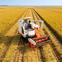 Moissonneuse-batteuse à riz Wishope haute productivité – Machines agricoles pour cultures céréalières – Moissonneuses-batteuses à alimentation complète