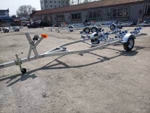 AOMAI HIGHTquatlity Petit moyeu de roue hydraulique galvanisé pour la manipulation des pneus et des jantes 19- 23 ft Tongue Boat Trailer - Product Image 5