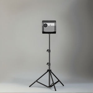 Support de rangement en métal réglable <span class=keywords><strong>Trépied</strong></span> vertical Plateau de bureau avec écrou Projecteur Support de sol pour un placement pratique de la table - Product Image 2