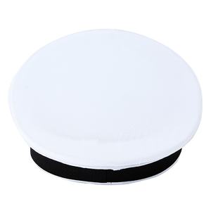 Casquette <span class=keywords><strong>de</strong></span> sécurité <span class=keywords><strong>de</strong></span> <span class=keywords><strong>marin</strong></span> blanche avec logo <span class=keywords><strong>de</strong></span> broderie en coton pour scènes <span class=keywords><strong>de</strong></span> plage décontractées - Product Image 4