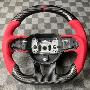 Volant de voiture le plus vendu, adapté aux modèles Dodge Charger Exhaust Durango 2015-2024 Sxt Gt <span class=keywords><strong>Rt</strong></span> Srt Hellcat en fibre de carbone - Product Image 3
