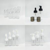 Envases de Plástico Blancos para Lociones Cosméticas con Bomba Dosificadora y Pulverizador, Botellas de Viaje, Contenedores con Pulverizador, Stock Disponible