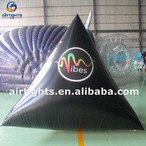 Al Aire Libre de alta calidad Dorito Bunker tamaño personalizado al por mayor inflable triángulo Paintball Bunkers - Product Image 4