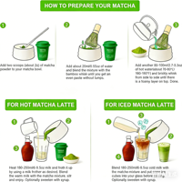 Offre Spéciale – Ensemble de 4/7/9 Bols en Céramique pour Matcha, 500 ml, Qualité Alimentaire, Coffret Cadeau, Fouet Japonais Fait Main, Cuillère à Matcha