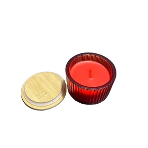 Velas Aromáticas de Cera de Soja en Frascos de Vidrio, Directo de Fábrica, Velas de Lujo con Mechas de Madera Natural, Decoración para Bodas y San Valentín - Product Image 2