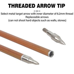 <span class=keywords><strong>ลูก</strong></span><span class=keywords><strong>ศร</strong></span>คาร์บอนไม้ไผ่ SPG สำหรับยิงธนูแบบดั้งเดิม ใช้กับธนู Recurve ขนไก่งวง พร้อม Nock Rest ความแข็ง 500 Spine ความยาว 32 นิ้ว พร้อมหัว<span class=keywords><strong>ลูก</strong></span><span class=keywords><strong>ศร</strong></span>สำรอง - Product Image 5