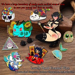 Halloween Ve Áo Pins Vàng Bạc Mạ <span class=keywords><strong>3D</strong></span> Tùy Chỉnh Pin UV In Dễ Thương Phim Hoạt Hình Kim Loại Logo Mềm Cứng Men Pin Huy Hiệu Với Long Lanh - Product Image 3