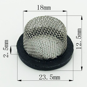 ตัวกรองสแตนเลสแบบออโตโนมี ขนาด 30.5 มม. พร้อมซีลโอริงเคลือบซิลิโคน - Product Image 3