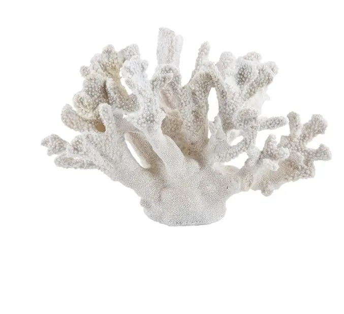 Polyresin सागर कोरल विंटेज आकार सजावट उपहार घर सजावट मूर्तिकला घर की सजावट के टुकड़े tabletop