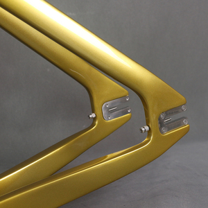 <span class=keywords><strong>Cuadro</strong></span> de bicicleta de pista de fibra de <span class=keywords><strong>carbono</strong></span> de una sola velocidad, bicicleta de carretera de piñón fijo <span class=keywords><strong>Aero</strong></span> con piezas BSA 70025C FO032 2017 TR013 - Product Image 5